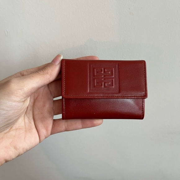 Vintage Givenchy Small Card Holder Leather Wallet - Picture 4 of 9